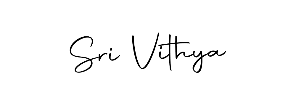 Design your own signature with our free online signature maker. With this signature software, you can create a handwritten (Autography-DOLnW) signature for name Sri Vithya. Sri Vithya signature style 10 images and pictures png