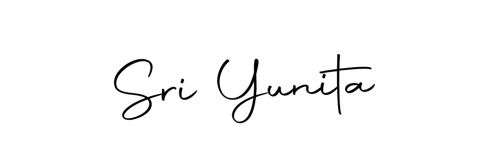 You can use this online signature creator to create a handwritten signature for the name Sri Yunita. This is the best online autograph maker. Sri Yunita signature style 10 images and pictures png