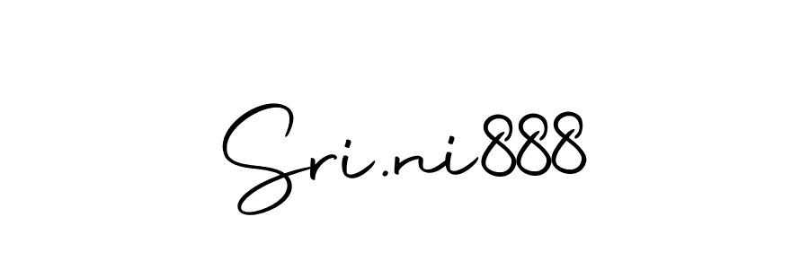 Use a signature maker to create a handwritten signature online. With this signature software, you can design (Autography-DOLnW) your own signature for name Sri.ni888. Sri.ni888 signature style 10 images and pictures png