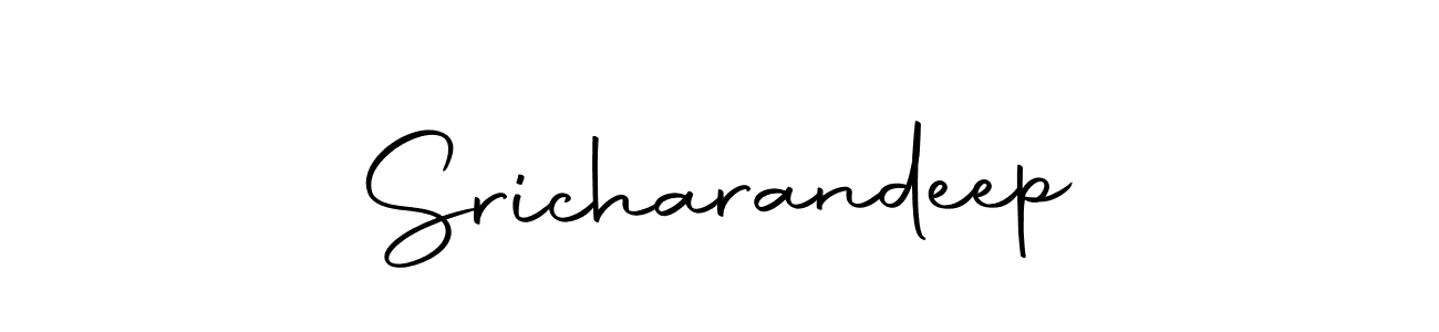 Make a beautiful signature design for name Sricharandeep. Use this online signature maker to create a handwritten signature for free. Sricharandeep signature style 10 images and pictures png