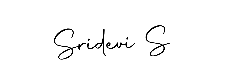 Design your own signature with our free online signature maker. With this signature software, you can create a handwritten (Autography-DOLnW) signature for name Sridevi S. Sridevi S signature style 10 images and pictures png