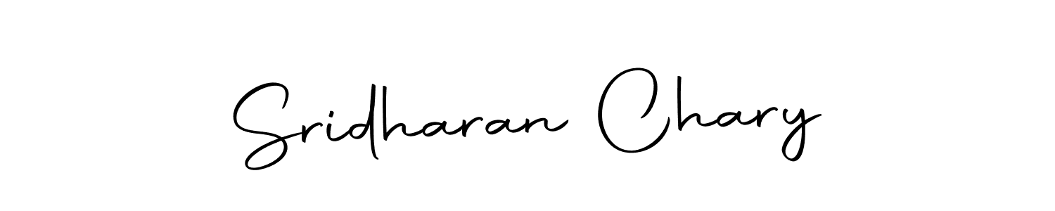 Use a signature maker to create a handwritten signature online. With this signature software, you can design (Autography-DOLnW) your own signature for name Sridharan Chary. Sridharan Chary signature style 10 images and pictures png