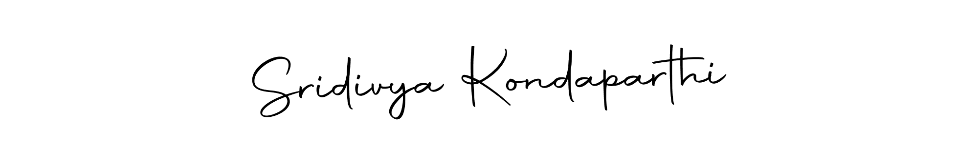 Autography-DOLnW is a professional signature style that is perfect for those who want to add a touch of class to their signature. It is also a great choice for those who want to make their signature more unique. Get Sridivya Kondaparthi name to fancy signature for free. Sridivya Kondaparthi signature style 10 images and pictures png