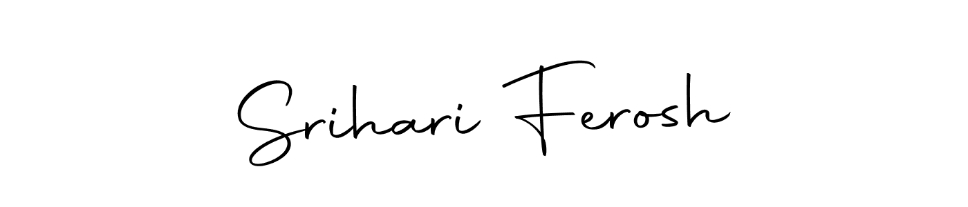 Make a short Srihari Ferosh signature style. Manage your documents anywhere anytime using Autography-DOLnW. Create and add eSignatures, submit forms, share and send files easily. Srihari Ferosh signature style 10 images and pictures png