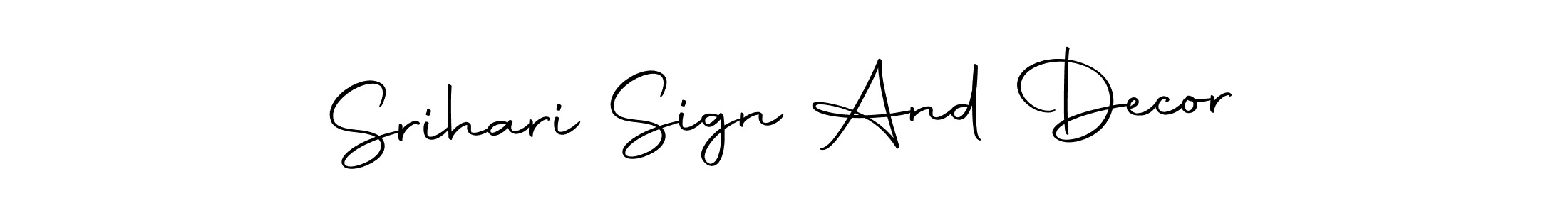 You can use this online signature creator to create a handwritten signature for the name Srihari Sign And Decor. This is the best online autograph maker. Srihari Sign And Decor signature style 10 images and pictures png
