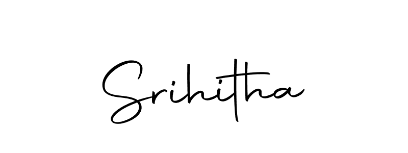 Srihitha stylish signature style. Best Handwritten Sign (Autography-DOLnW) for my name. Handwritten Signature Collection Ideas for my name Srihitha. Srihitha signature style 10 images and pictures png