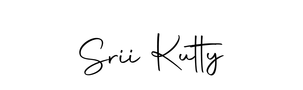 Srii Kutty stylish signature style. Best Handwritten Sign (Autography-DOLnW) for my name. Handwritten Signature Collection Ideas for my name Srii Kutty. Srii Kutty signature style 10 images and pictures png