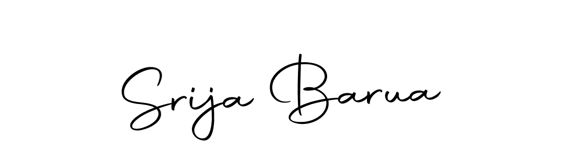 Use a signature maker to create a handwritten signature online. With this signature software, you can design (Autography-DOLnW) your own signature for name Srija Barua. Srija Barua signature style 10 images and pictures png