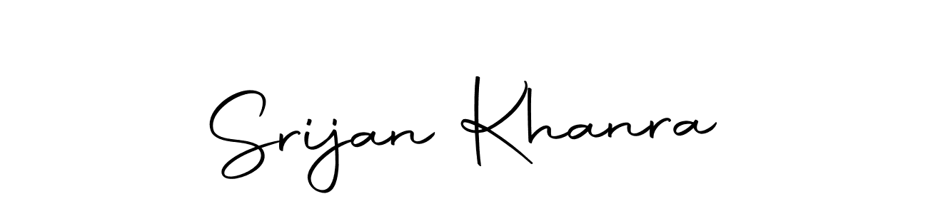 Design your own signature with our free online signature maker. With this signature software, you can create a handwritten (Autography-DOLnW) signature for name Srijan Khanra. Srijan Khanra signature style 10 images and pictures png