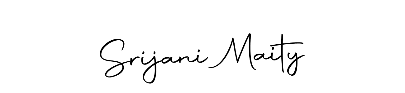 Make a beautiful signature design for name Srijani Maity. Use this online signature maker to create a handwritten signature for free. Srijani Maity signature style 10 images and pictures png