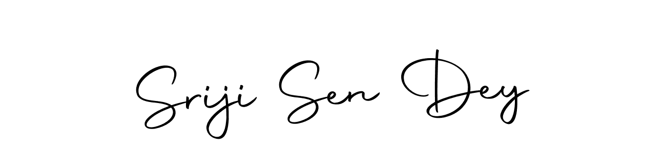 Sriji Sen Dey stylish signature style. Best Handwritten Sign (Autography-DOLnW) for my name. Handwritten Signature Collection Ideas for my name Sriji Sen Dey. Sriji Sen Dey signature style 10 images and pictures png