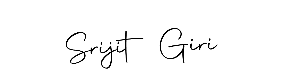 Also we have Srijit Giri name is the best signature style. Create professional handwritten signature collection using Autography-DOLnW autograph style. Srijit Giri signature style 10 images and pictures png