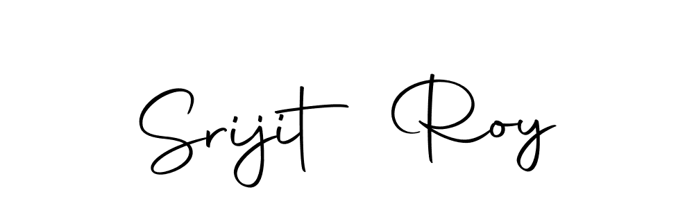 You should practise on your own different ways (Autography-DOLnW) to write your name (Srijit Roy) in signature. don't let someone else do it for you. Srijit Roy signature style 10 images and pictures png
