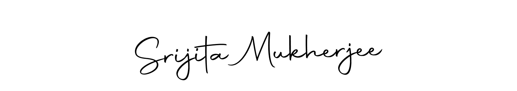 if you are searching for the best signature style for your name Srijita Mukherjee. so please give up your signature search. here we have designed multiple signature styles  using Autography-DOLnW. Srijita Mukherjee signature style 10 images and pictures png