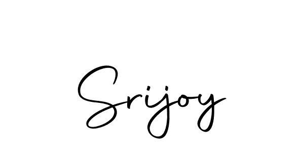 Use a signature maker to create a handwritten signature online. With this signature software, you can design (Autography-DOLnW) your own signature for name Srijoy. Srijoy signature style 10 images and pictures png