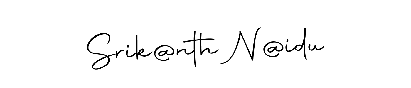 How to make Srik@nth N@idu name signature. Use Autography-DOLnW style for creating short signs online. This is the latest handwritten sign. Srik@nth N@idu signature style 10 images and pictures png