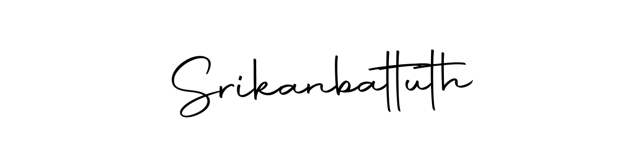 This is the best signature style for the Srikanbattuth name. Also you like these signature font (Autography-DOLnW). Mix name signature. Srikanbattuth signature style 10 images and pictures png