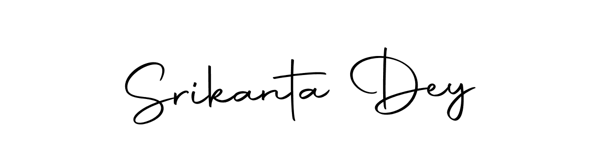 You should practise on your own different ways (Autography-DOLnW) to write your name (Srikanta Dey) in signature. don't let someone else do it for you. Srikanta Dey signature style 10 images and pictures png
