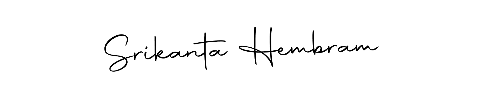 How to make Srikanta Hembram signature? Autography-DOLnW is a professional autograph style. Create handwritten signature for Srikanta Hembram name. Srikanta Hembram signature style 10 images and pictures png