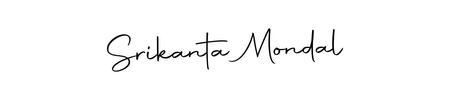 Create a beautiful signature design for name Srikanta Mondal. With this signature (Autography-DOLnW) fonts, you can make a handwritten signature for free. Srikanta Mondal signature style 10 images and pictures png