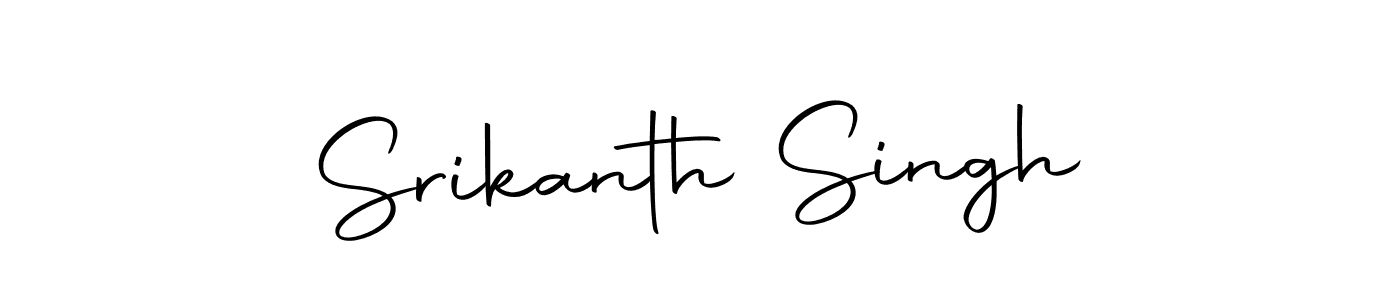 You can use this online signature creator to create a handwritten signature for the name Srikanth Singh. This is the best online autograph maker. Srikanth Singh signature style 10 images and pictures png