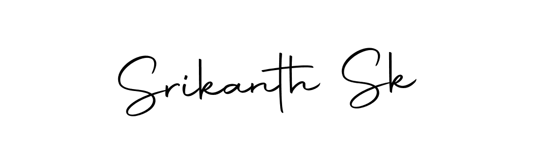 How to make Srikanth Sk signature? Autography-DOLnW is a professional autograph style. Create handwritten signature for Srikanth Sk name. Srikanth Sk signature style 10 images and pictures png