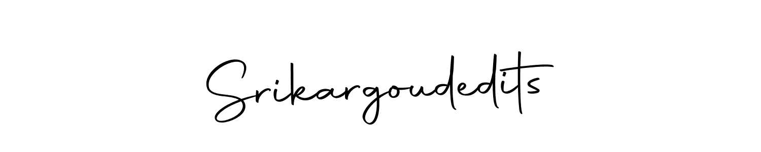 How to make Srikargoudedits name signature. Use Autography-DOLnW style for creating short signs online. This is the latest handwritten sign. Srikargoudedits signature style 10 images and pictures png