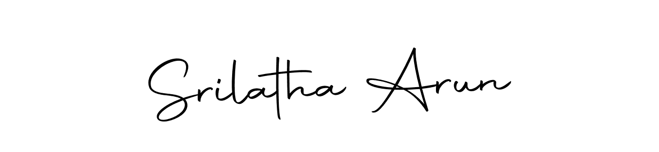 Also You can easily find your signature by using the search form. We will create Srilatha Arun name handwritten signature images for you free of cost using Autography-DOLnW sign style. Srilatha Arun signature style 10 images and pictures png