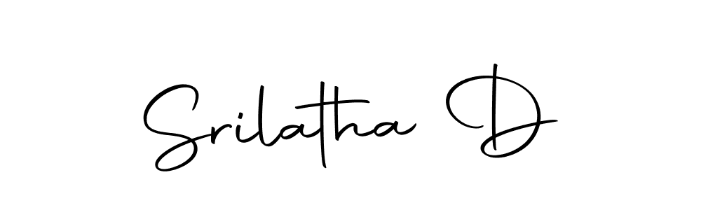 You can use this online signature creator to create a handwritten signature for the name Srilatha D. This is the best online autograph maker. Srilatha D signature style 10 images and pictures png