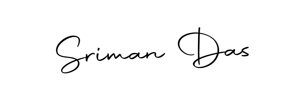 Use a signature maker to create a handwritten signature online. With this signature software, you can design (Autography-DOLnW) your own signature for name Sriman Das. Sriman Das signature style 10 images and pictures png