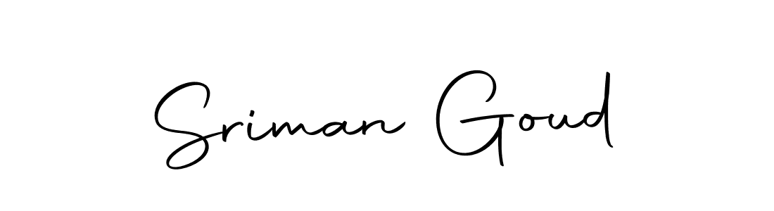 This is the best signature style for the Sriman Goud name. Also you like these signature font (Autography-DOLnW). Mix name signature. Sriman Goud signature style 10 images and pictures png