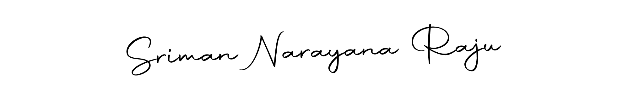 Make a beautiful signature design for name Sriman Narayana Raju. Use this online signature maker to create a handwritten signature for free. Sriman Narayana Raju signature style 10 images and pictures png