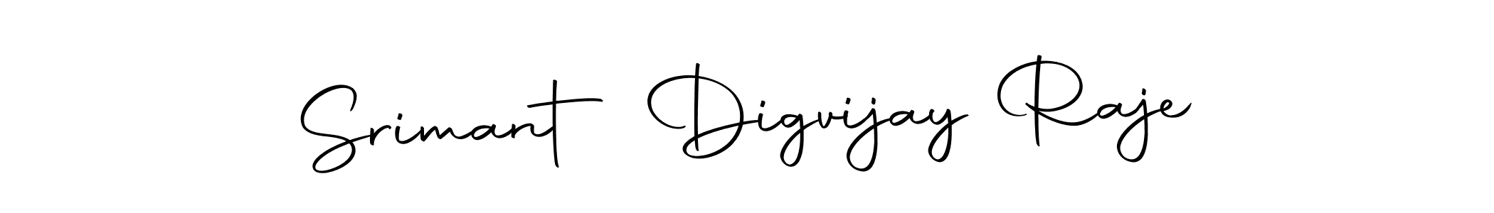 Autography-DOLnW is a professional signature style that is perfect for those who want to add a touch of class to their signature. It is also a great choice for those who want to make their signature more unique. Get Srimant Digvijay Raje name to fancy signature for free. Srimant Digvijay Raje signature style 10 images and pictures png