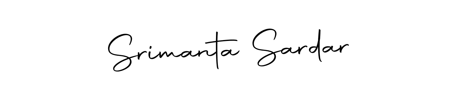 The best way (Autography-DOLnW) to make a short signature is to pick only two or three words in your name. The name Srimanta Sardar include a total of six letters. For converting this name. Srimanta Sardar signature style 10 images and pictures png