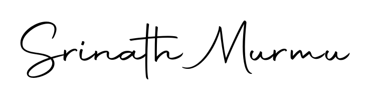 The Autography-DOLnW font gives name Srinath Murmu a signature that looks effortless yet distinguished. Download high-res PNG instantly. Srinath Murmu signature style 10 images and pictures png