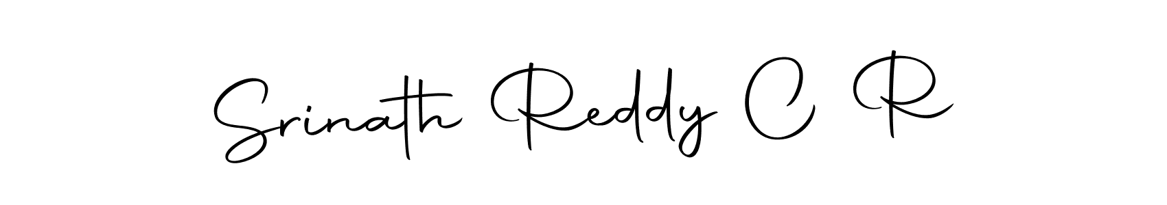 You should practise on your own different ways (Autography-DOLnW) to write your name (Srinath Reddy C R) in signature. don't let someone else do it for you. Srinath Reddy C R signature style 10 images and pictures png