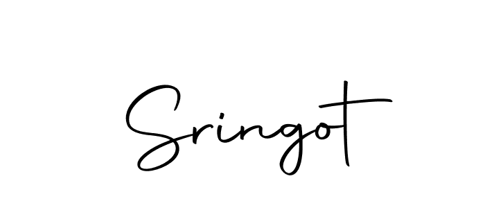Design your own signature with our free online signature maker. With this signature software, you can create a handwritten (Autography-DOLnW) signature for name Sringot. Sringot signature style 10 images and pictures png