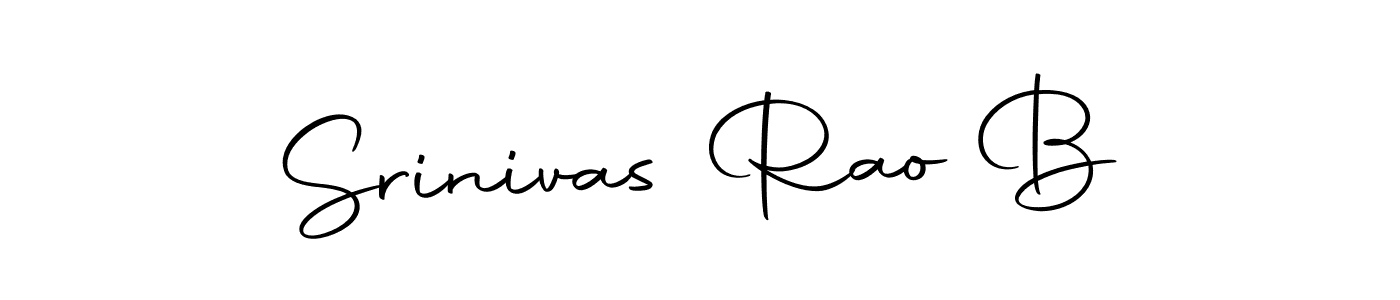 How to make Srinivas Rao B signature? Autography-DOLnW is a professional autograph style. Create handwritten signature for Srinivas Rao B name. Srinivas Rao B signature style 10 images and pictures png