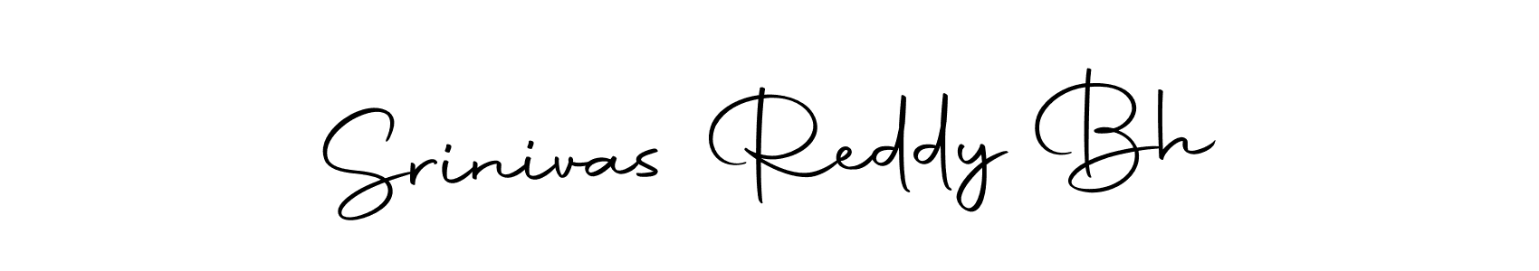 Design your own signature with our free online signature maker. With this signature software, you can create a handwritten (Autography-DOLnW) signature for name Srinivas Reddy Bh. Srinivas Reddy Bh signature style 10 images and pictures png