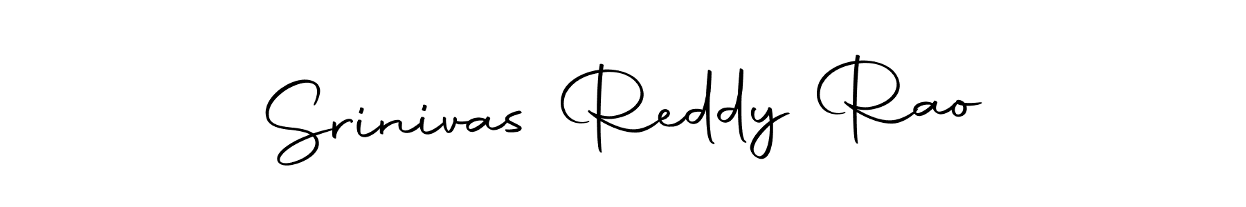 How to make Srinivas Reddy Rao signature? Autography-DOLnW is a professional autograph style. Create handwritten signature for Srinivas Reddy Rao name. Srinivas Reddy Rao signature style 10 images and pictures png