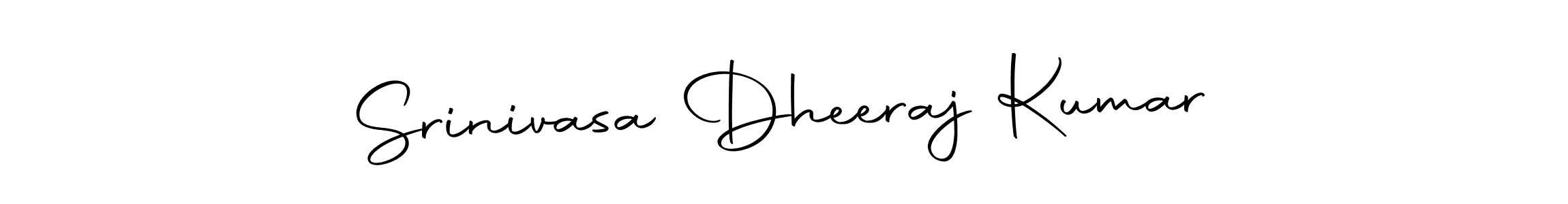 Also we have Srinivasa Dheeraj Kumar name is the best signature style. Create professional handwritten signature collection using Autography-DOLnW autograph style. Srinivasa Dheeraj Kumar signature style 10 images and pictures png