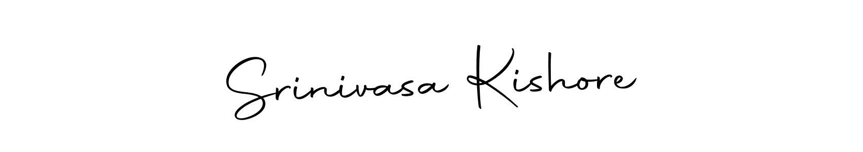 Design your own signature with our free online signature maker. With this signature software, you can create a handwritten (Autography-DOLnW) signature for name Srinivasa Kishore. Srinivasa Kishore signature style 10 images and pictures png