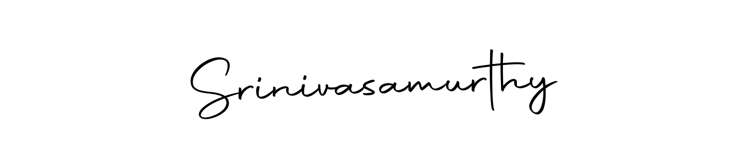 Make a beautiful signature design for name Srinivasamurthy. Use this online signature maker to create a handwritten signature for free. Srinivasamurthy signature style 10 images and pictures png