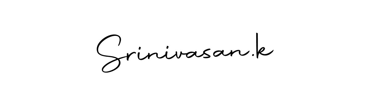 How to make Srinivasan.k name signature. Use Autography-DOLnW style for creating short signs online. This is the latest handwritten sign. Srinivasan.k signature style 10 images and pictures png