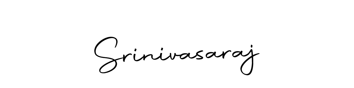 Make a beautiful signature design for name Srinivasaraj. With this signature (Autography-DOLnW) style, you can create a handwritten signature for free. Srinivasaraj signature style 10 images and pictures png