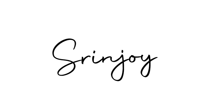 How to make Srinjoy signature? Autography-DOLnW is a professional autograph style. Create handwritten signature for Srinjoy name. Srinjoy signature style 10 images and pictures png