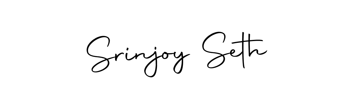 Similarly Autography-DOLnW is the best handwritten signature design. Signature creator online .You can use it as an online autograph creator for name Srinjoy Seth. Srinjoy Seth signature style 10 images and pictures png