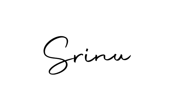 How to make Srinu  name signature. Use Autography-DOLnW style for creating short signs online. This is the latest handwritten sign. Srinu  signature style 10 images and pictures png