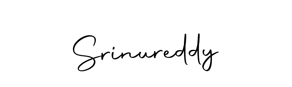 Make a beautiful signature design for name Srinureddy. Use this online signature maker to create a handwritten signature for free. Srinureddy signature style 10 images and pictures png