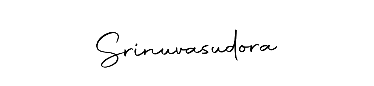 Make a short Srinuvasudora signature style. Manage your documents anywhere anytime using Autography-DOLnW. Create and add eSignatures, submit forms, share and send files easily. Srinuvasudora signature style 10 images and pictures png